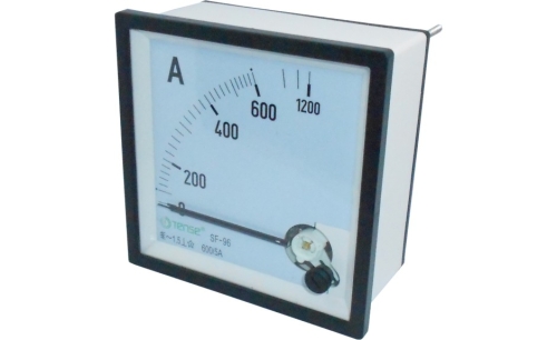 30Amper Direkt Bağlantılı Anolog  Ampermetre 96x96 mm