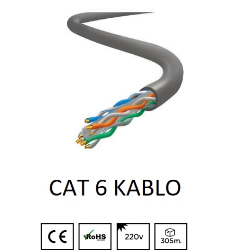 Cat 6 UTP Data Kablosu