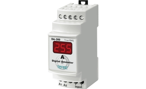 Dijital Ampermetre, (50/60 Hz)  2A - 250A   DIN KUTU 