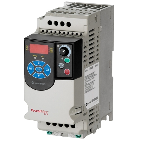 PowerFlex 4M  AC Sürücü 0,75 kw (1 HP Giriş 200-240V  50/60 Hz EMC Filtresiz IP20)