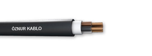 5x16 mm Yanmaz N2XH Kablo  XLPE İzoleli Çok damarlı Bir veya Çok Telli  0,6/1KV 
