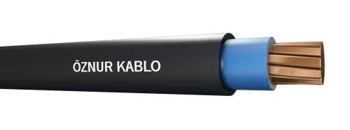 1x50 mm NYY  Kablo (YVV) PVC İzoleli Tek damarlı Bir veya Çok Telli  0,6/1KV  
