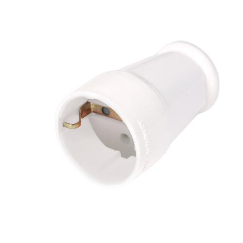 Taşınabilir Topraklı Priz | (Siyah/Beyaz)