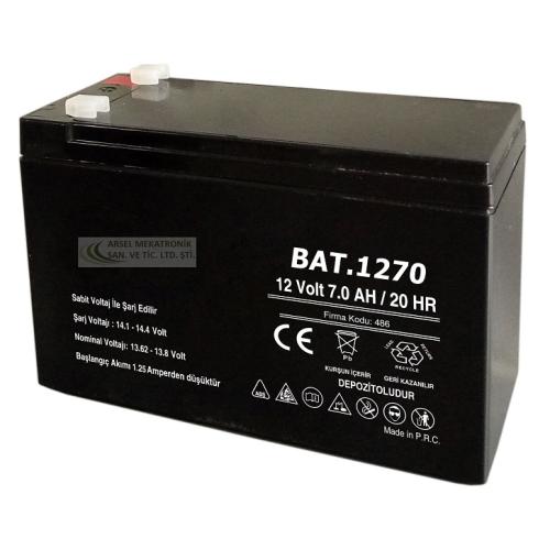 12 V-7 Ah Kuru Tip Akü