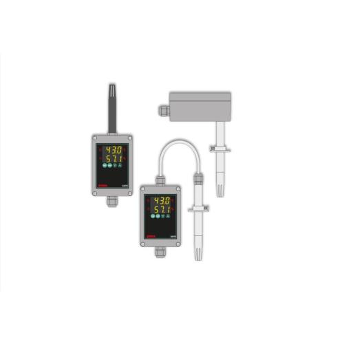 Nem Ve Sıcaklık Cihazı 90-250V AC Kanal Montajlı Tip 350mm