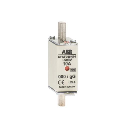 000 Boy 25A 21mm 500VAC çift göstergeli DIN gG Tipi Bıçaklı Sigorta