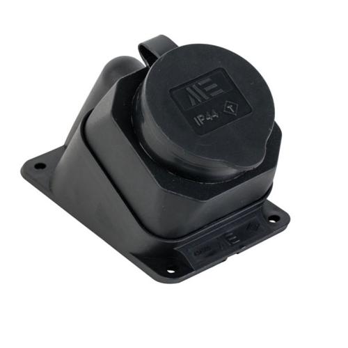 1X16 A Kauçuk Eğik Duvar Prizi