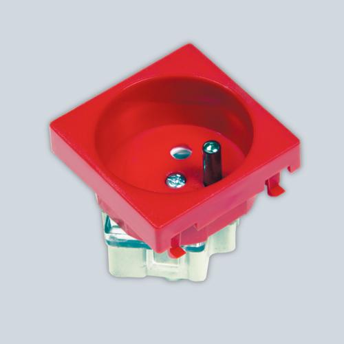 45X45mm 2 li Sebeke UPS Priz (45 Derece)