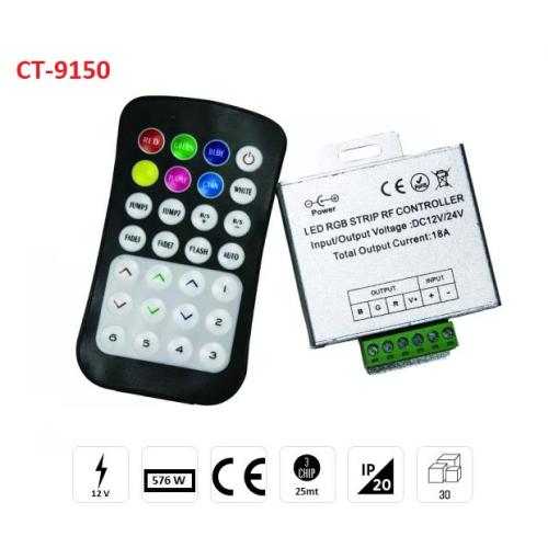 24 Amper RGB Kumanda