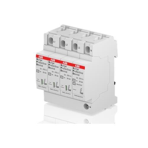 3 Faz+nötr 40kA/70kA C Tipi Kartuşlu parafudur 275V