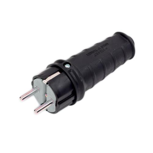 Kauçuk 1x16 A Topraklı Fiş 