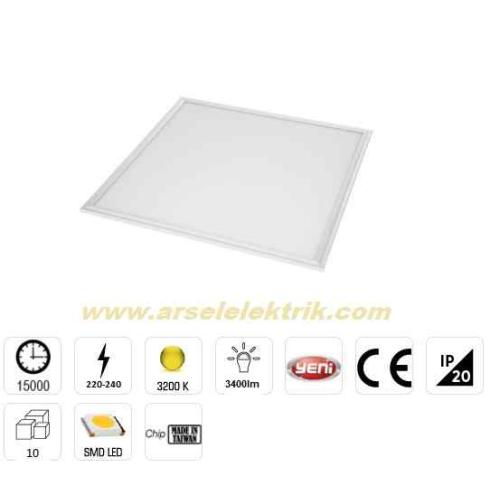 60x60 Backlight Led Panel 40W Sıva Altı Günışığı