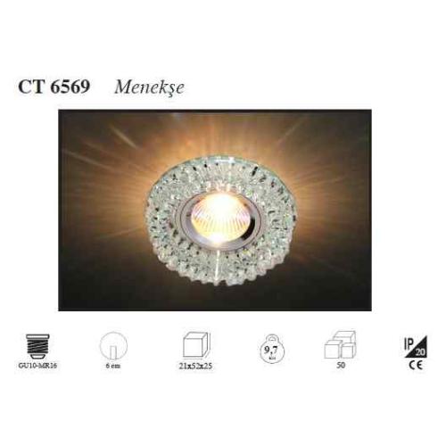 Cam Spot Armatür (Menekşe)