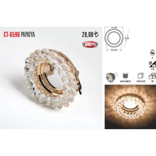 Kristal Cam Spot Papatya