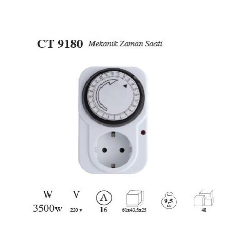 Mekanik Zaman Saati ( Uzun Tip )