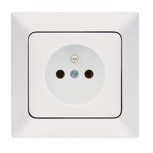 UPS Priz Aras (Beyaz) (Çerçeve Hariç)