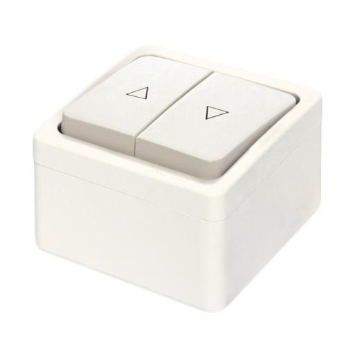 Sıva Üstü Jaluzi Kumanda Anahtarı Murat (Beyaz)