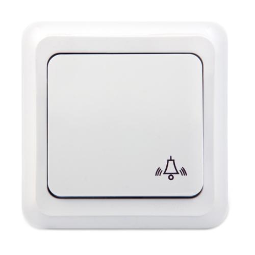 Zil Anahtarı Fırat (Beyaz) (Çerçeve Dahil)