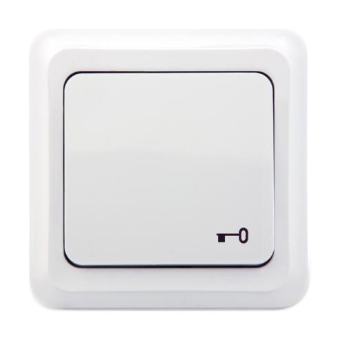 Kapı Otomatiği Anahtarı Fırat (Beyaz) (Çerçeve Dahil)
