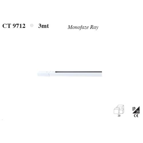 Monofaze ( 3M ) Ray Beyaz (İthal)