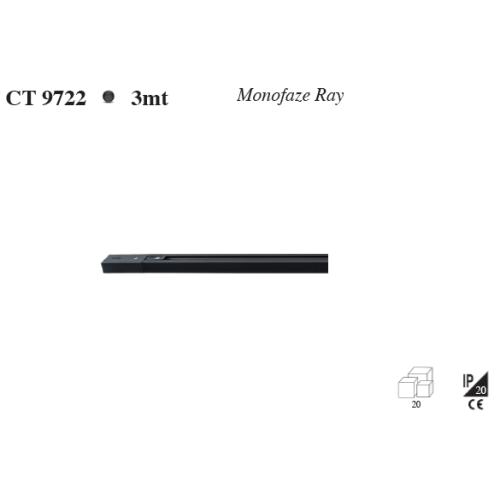 Monofaze ( 3M ) Ray Siyah (İthal)