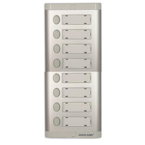 Işıksız Zil Paneli 8 li