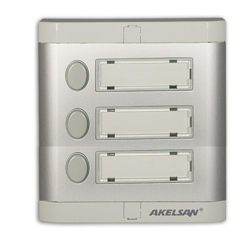 Işıklı Zil Paneli 3 li