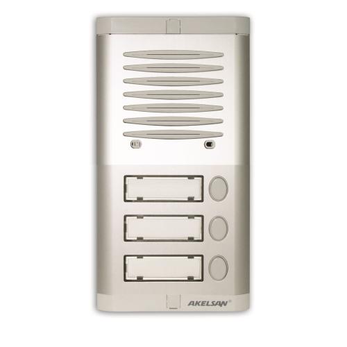 Konuşmalı Zil Hoparlör Paneli 3 lü