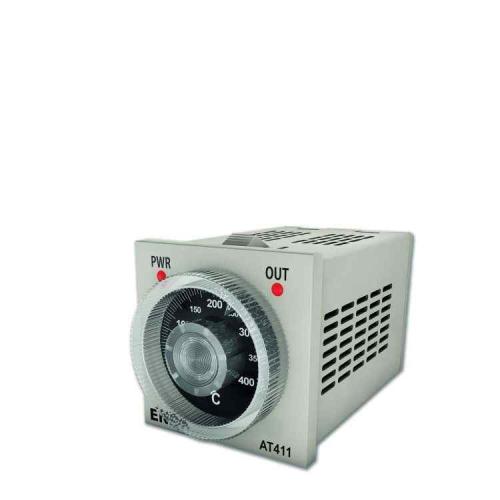 Analog Termostat nİCr-Ni /Soketli Klemens 48x48mm 0-400°C 24V AC/DC