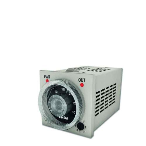 Zaman Rölesi 11pinli Soket 48x48mm Analog 24V AC/DC 0-01 Skala