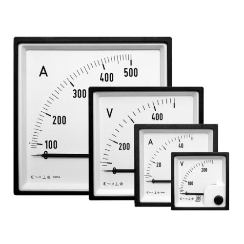 96x96 Analog Ampermetre 50/5 A.C.