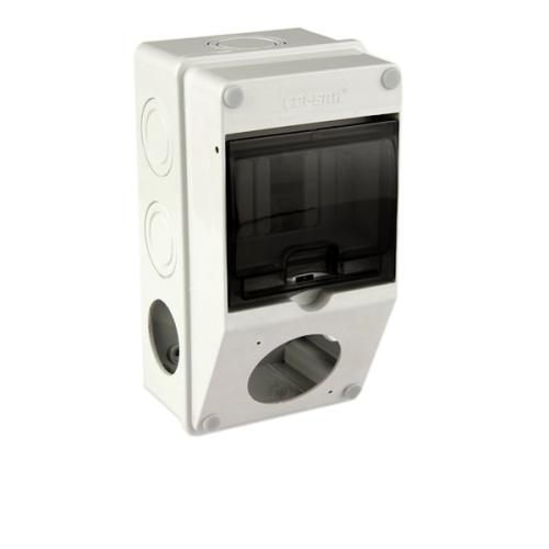 Boş 1li Kombinasyon Kutusu Delikli (215 x 115 x 115 mm)