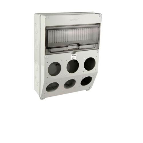 Boş 6lı Kombinasyon Kutusu Delikli   (350 x 255 x 135 mm)