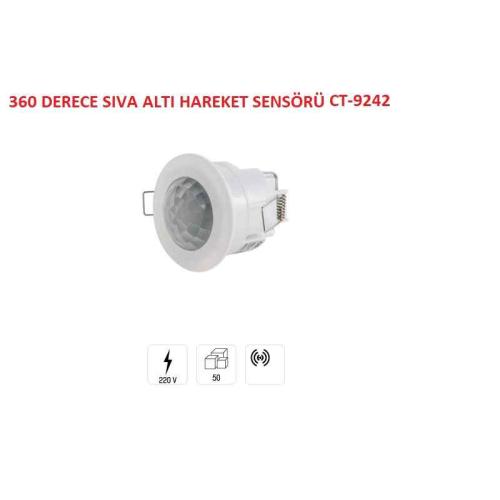 Ct-9242 Sıva Altı Sensör