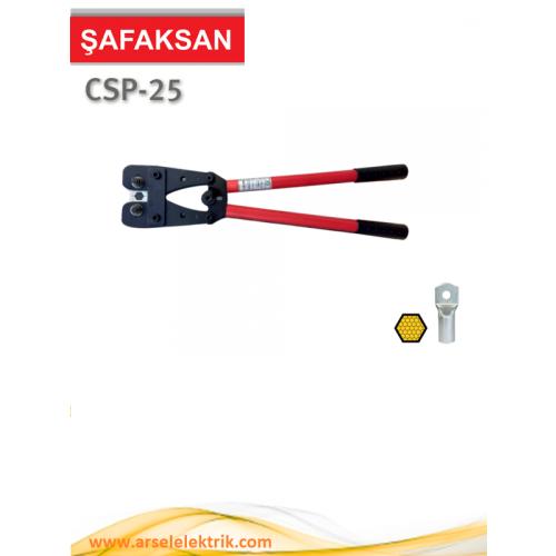 Çelik Halat Yüksük Sıkma Pensesi 16-25 mm2