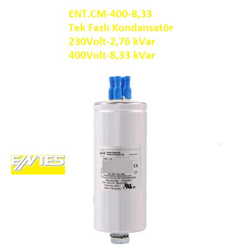 Silindir Kondansatör 1Faz 230V 2,76 kvar