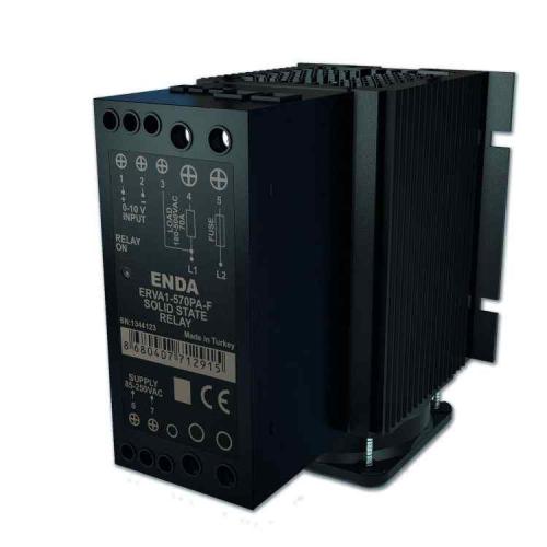 ERVA Serisi Güç Regülatörü ERVA Serisi 180-500V AC 50 A Fanlı