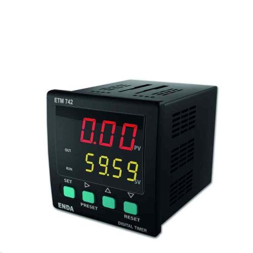 Dijital Zaman Rölesi  2x4 Hane G72xY72xD97mm 230V AC