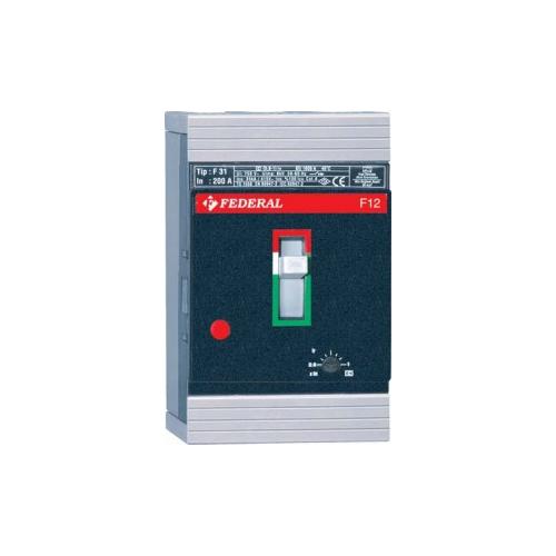 Kompakt Şalter 4x87-125 Amper 4Kutup  Ayar Sahalı Tip  F12N Standart Seri 25kA