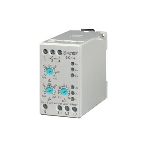 Trifaze aşırı -Düşük Gerilim Kontrol Rölesi DIN KUTU