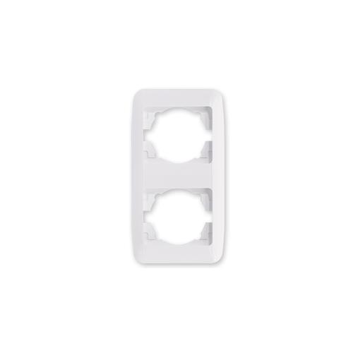 İkili Çerçeve (Dikey) Beyaz