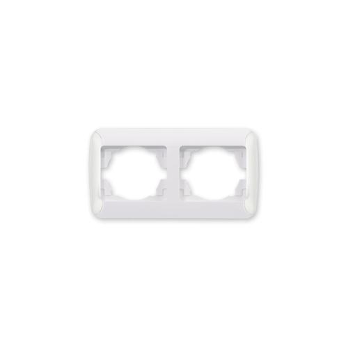 İkili Çerçeve (Yatay) Beyaz