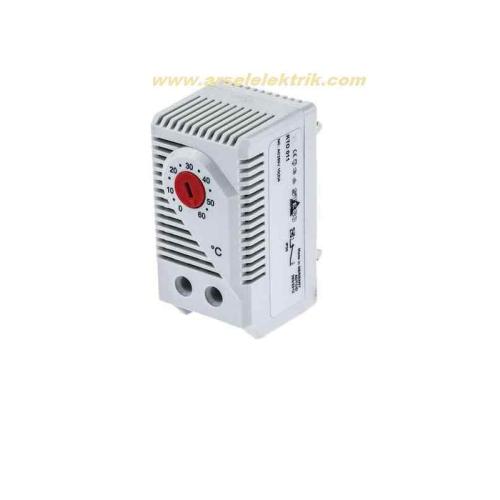 Isıtma Termostatı Kapalı Kontak 60x33x43 Pano Tipi