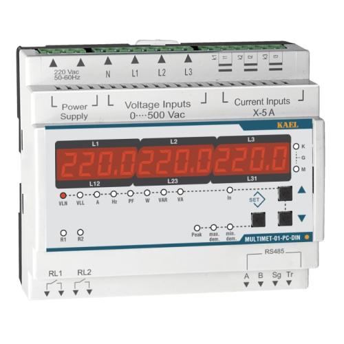 MULTIMET-01-PC-DIN Multimetre