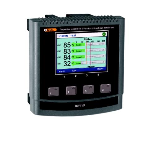 TC-PT100 4 Kanallı Sıcaklık Kontrol Cihazı