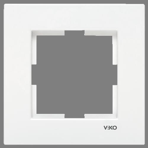 Tekli Çerçeve  (Karre-Beyaz)