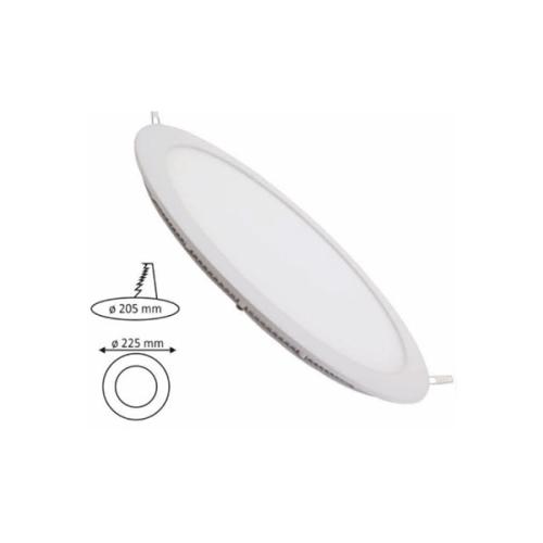 18W Sıva Altı Yuvarlak Led Panel Beyaz Işık