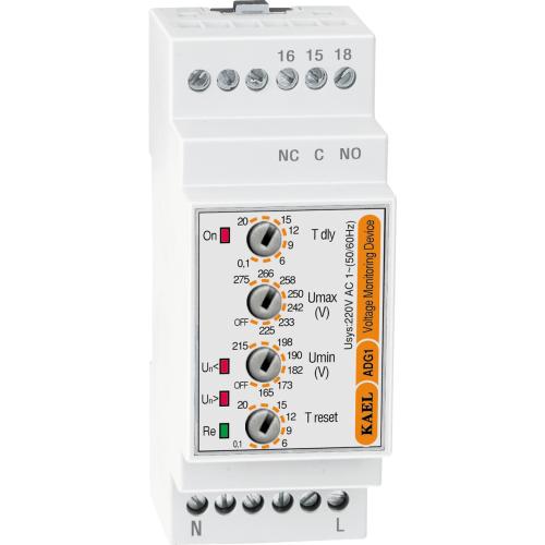 Aşırı ve Düşük Gerilim Koruma Rölesi, Monofaze, Ters Çalışma,