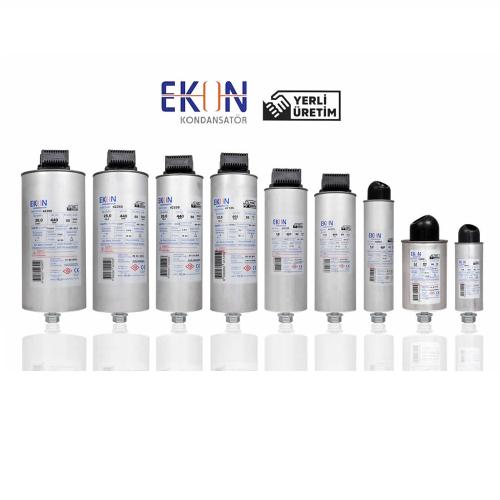 Trifaze Silindir Kondansatör 3 Faz 400V 0,5 KVAR