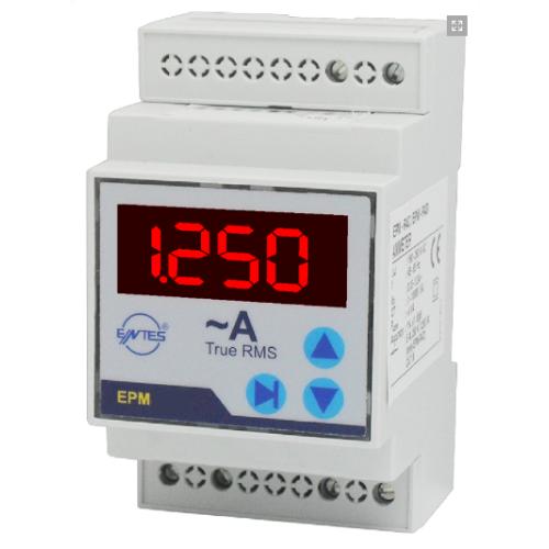 Ampermetre Ray Montajlı , Setpointli (CT-25 harici olarak satılır, fiyata dahil değildir) (CT-25 ile 1-210 A Direkt)